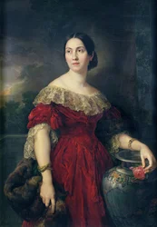 Mrs Aaron Vail (Emilie Salles) 1842